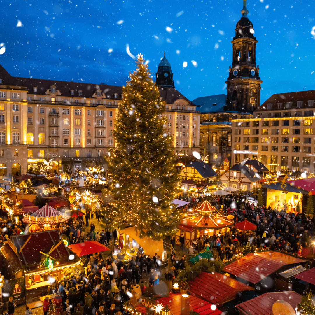 Weihnachtsmärkte im Odenwald 2024 aus der Vogelperspektive